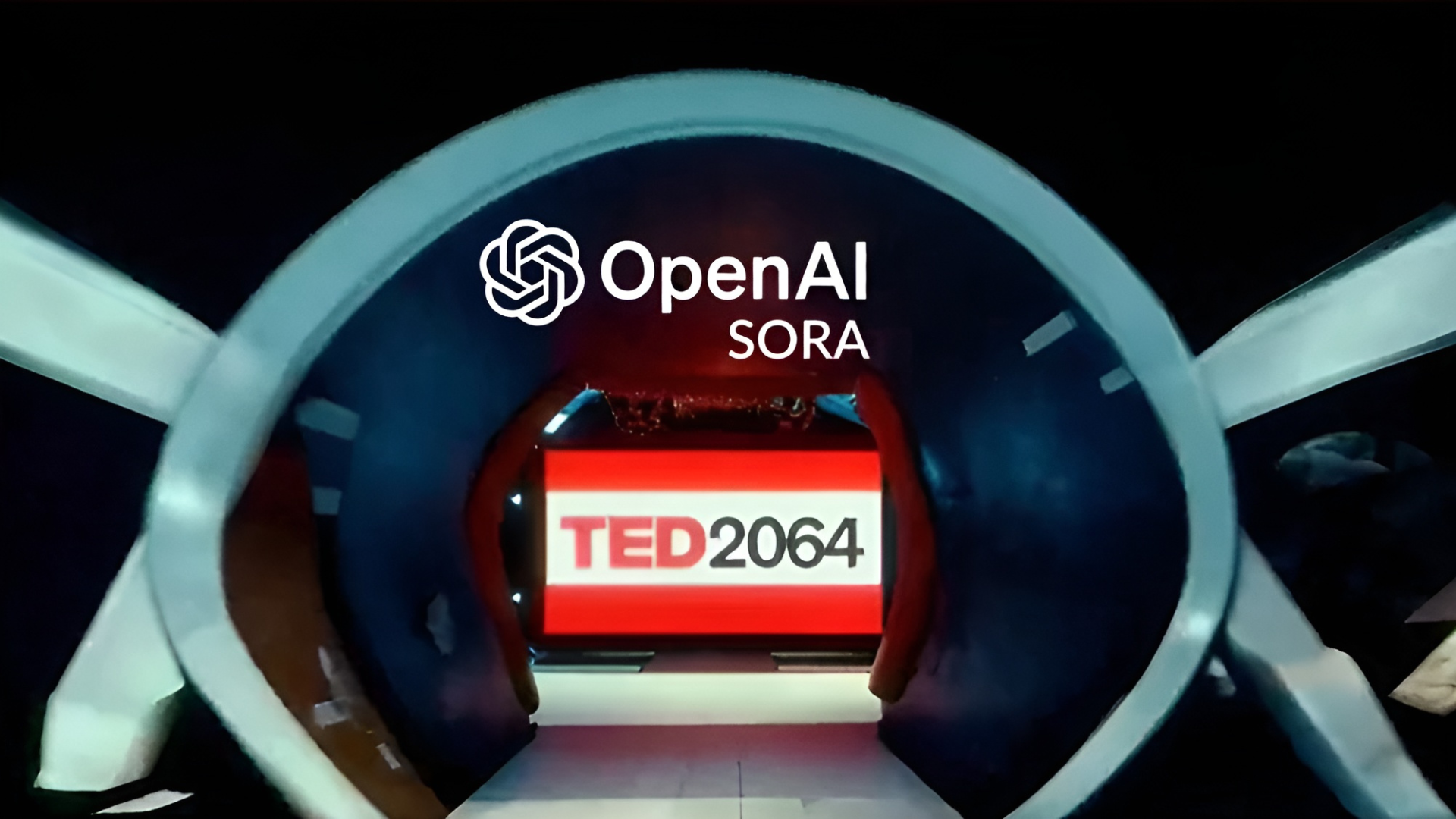 Como será o TEDTalks em 2064 OpenAI simula programa junto a artista com seu Modelo Sora