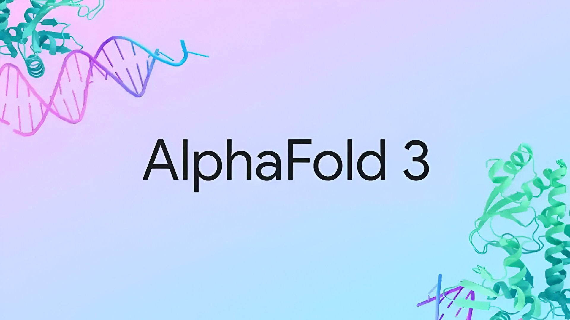 Imagem Capa Google AI AlphaFold3